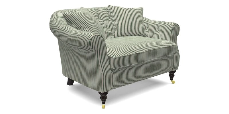 Abbotsbury Snuggler in Linwood Freya Mineral with scatters in Linwood Cosmo