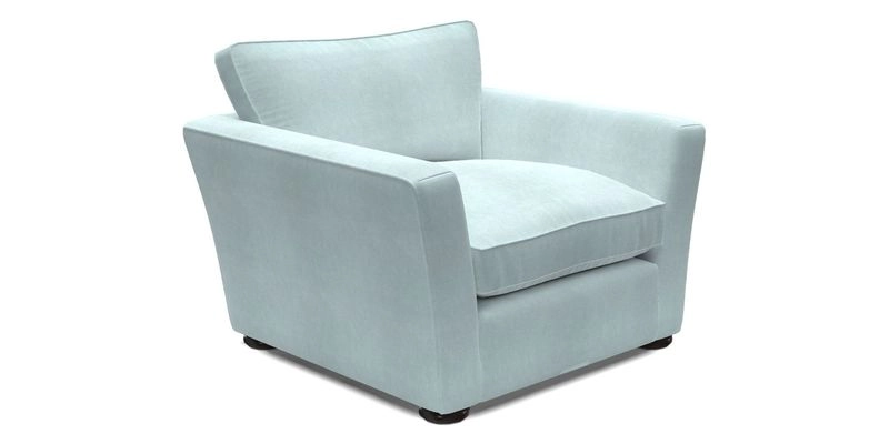Aldeburgh Chair in Two Tone Plain Biscuit