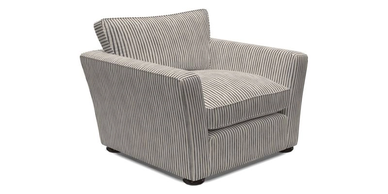 Aldeburgh Chair in Two Tone Plain Biscuit