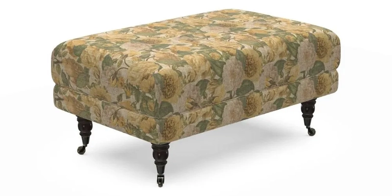 Alwinton Footstool in Osborne & Little Palazzo Pellestrina