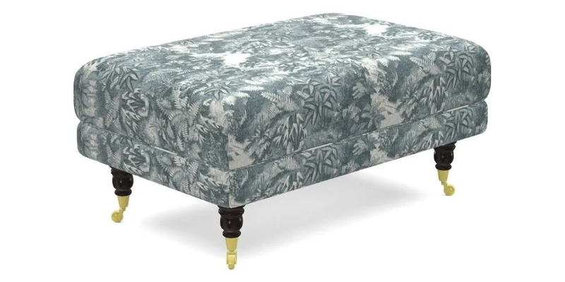 Alwinton Footstool in Osborne & Little Palazzo Pellestrina