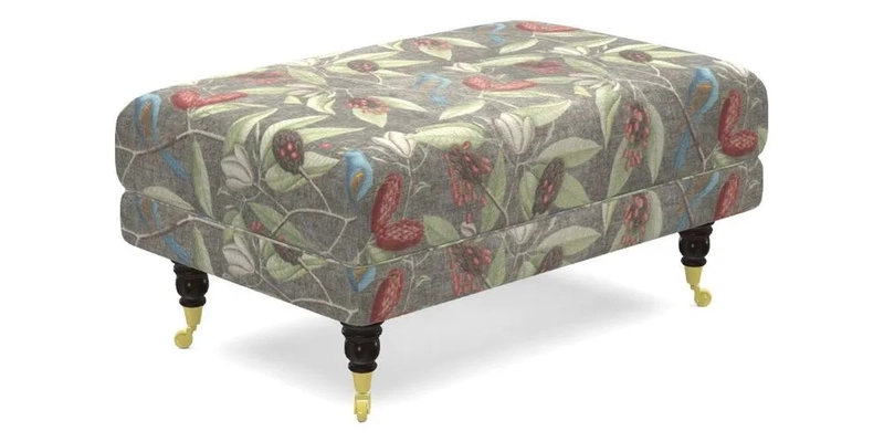 Alwinton Footstool in Osborne & Little Palazzo Pellestrina