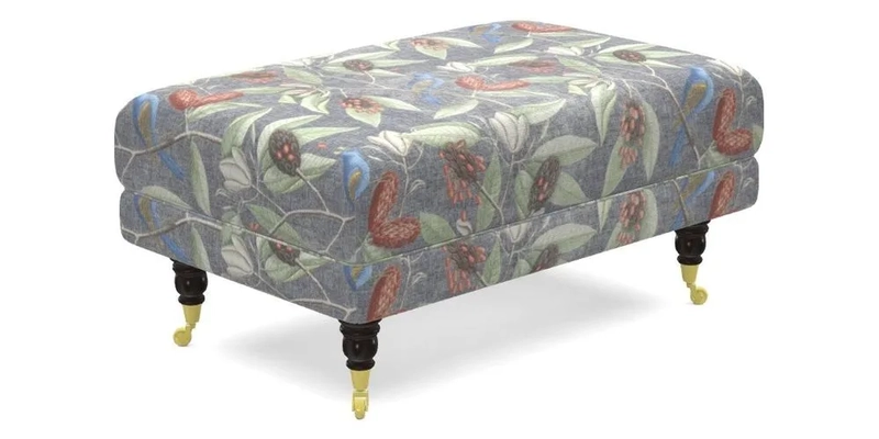 Alwinton Footstool in Osborne & Little Palazzo Pellestrina