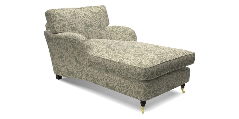 Alwinton chaise chair in Blendworth Tennyson Conch