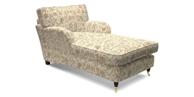 Alwinton chaise chair in Blendworth Tennyson Conch