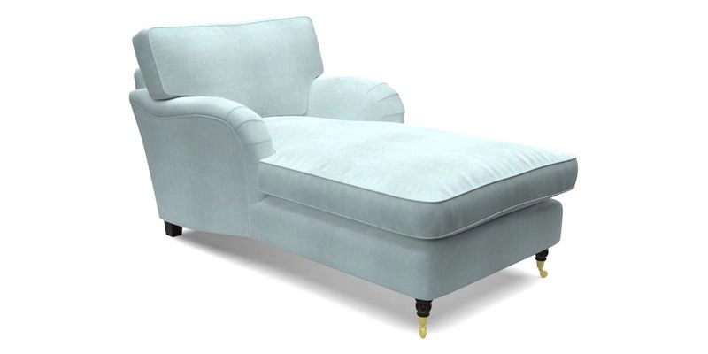 Alwinton chaise chair in Blendworth Tennyson Conch