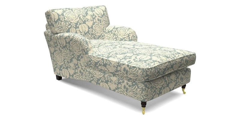 Alwinton chaise chair in Blendworth Tennyson Conch