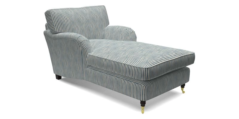 Alwinton chaise chair in Blendworth Tennyson Conch