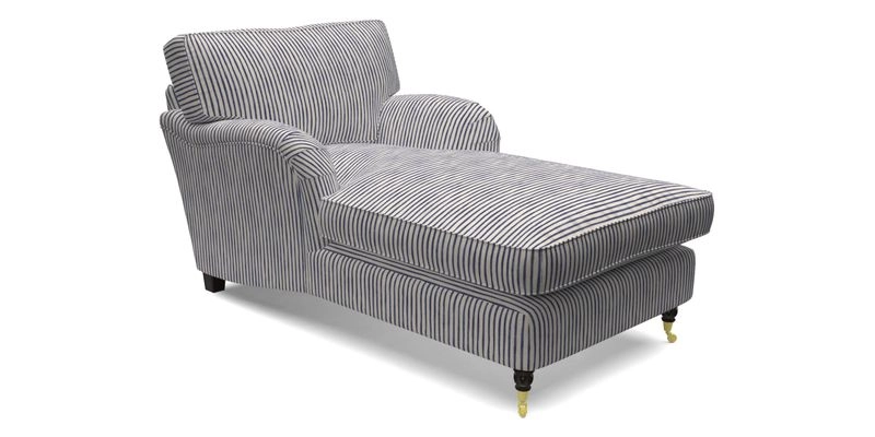 Alwinton chaise chair in Blendworth Tennyson Conch