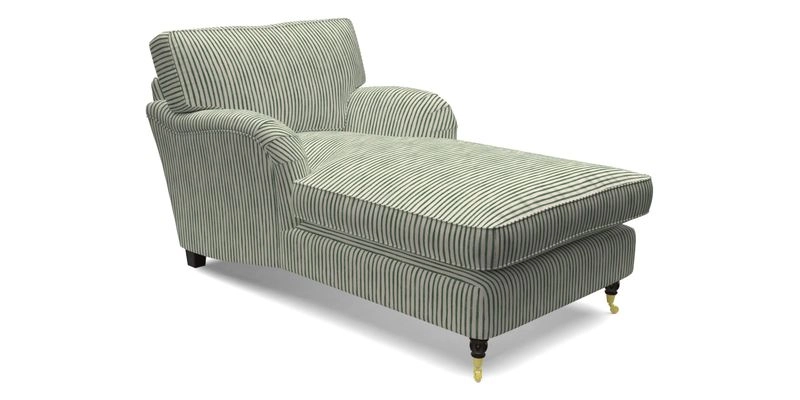 Alwinton chaise chair in Blendworth Tennyson Conch