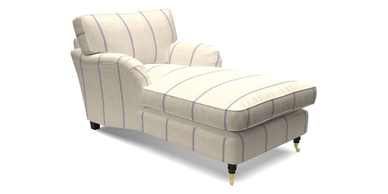Alwinton chaise chair in Blendworth Tennyson Conch