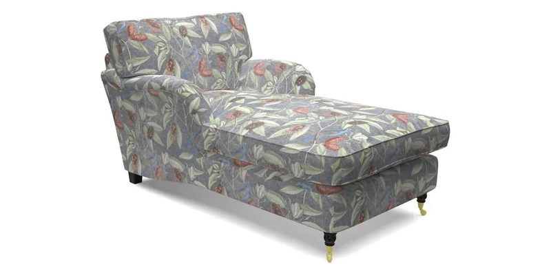 Alwinton chaise chair in Blendworth Tennyson Conch