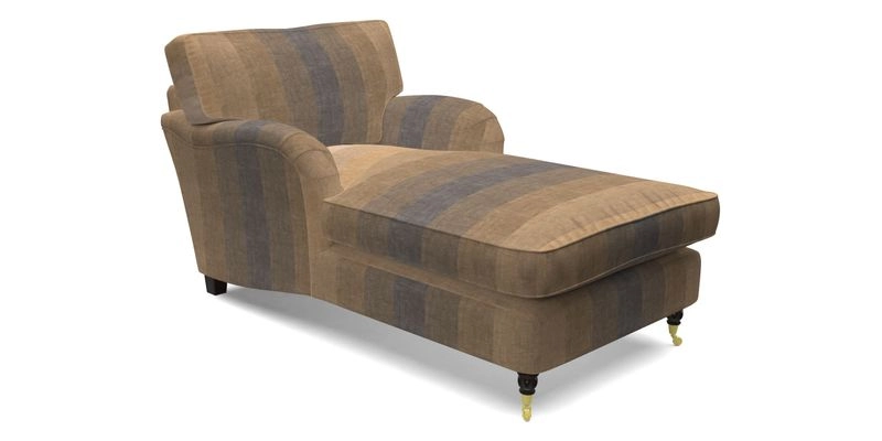 Alwinton chaise chair in Blendworth Tennyson Conch