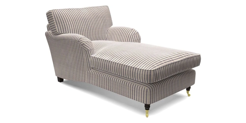 Alwinton chaise chair in Blendworth Tennyson Conch