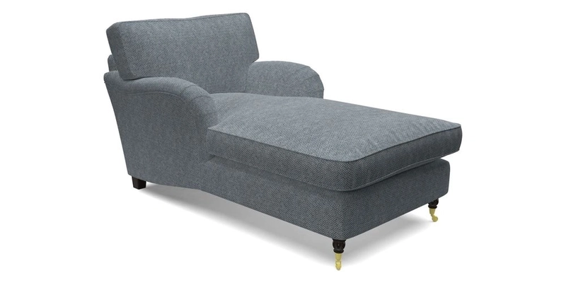 Alwinton chaise chair in Blendworth Tennyson Conch