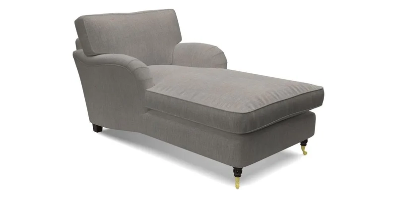 Alwinton chaise chair in Blendworth Tennyson Conch