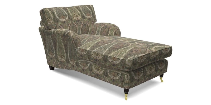 Alwinton chaise chair in Blendworth Tennyson Conch