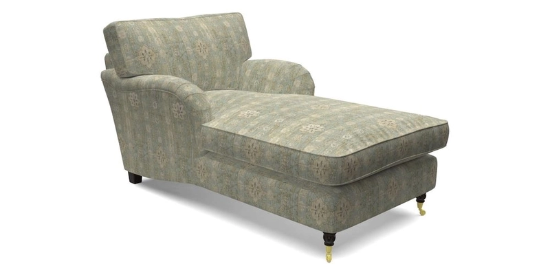 Alwinton chaise chair in Blendworth Tennyson Conch