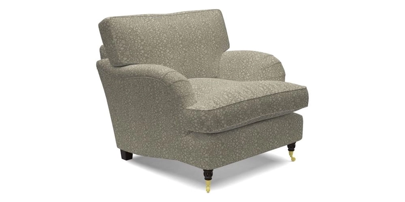 Alwinton chair in Linwood Tango Velvet Sapphire