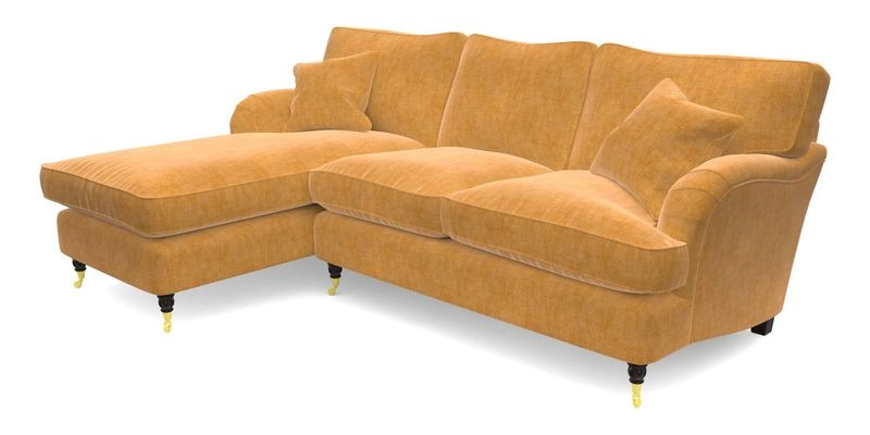 Alwinton chaise LHF in Floral Linen Lela Mystery