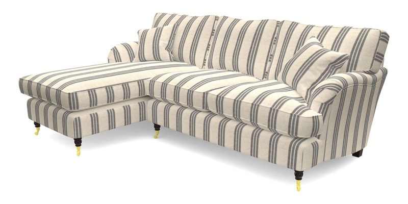 Alwinton chaise LHF in Floral Linen Lela Mystery
