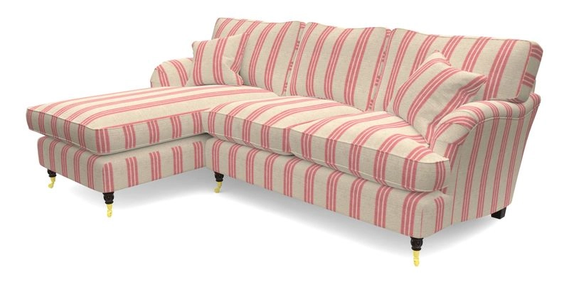 Alwinton chaise LHF in Floral Linen Lela Mystery