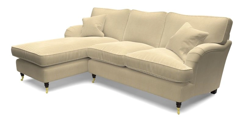 Alwinton chaise LHF in Floral Linen Lela Mystery