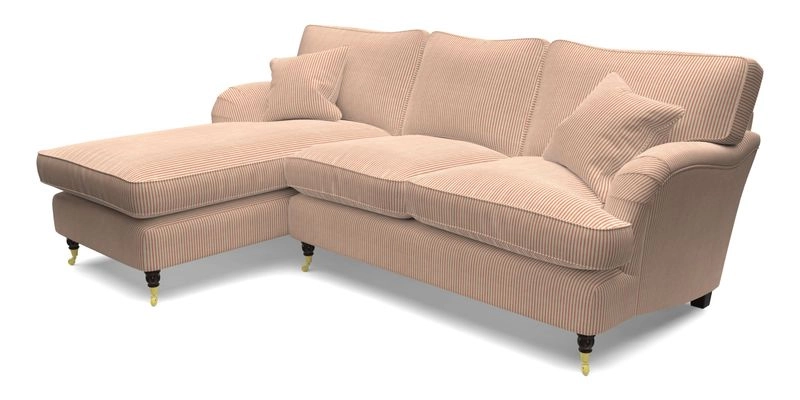Alwinton chaise LHF in Floral Linen Lela Mystery