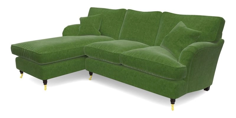 Alwinton chaise LHF in Floral Linen Lela Mystery