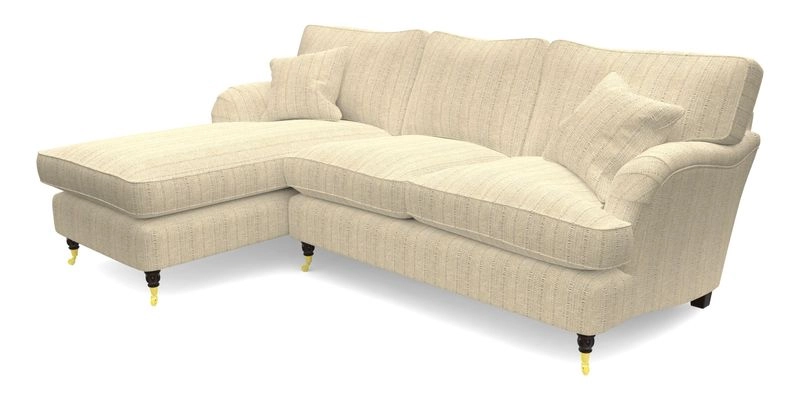 Alwinton chaise LHF in Floral Linen Lela Mystery