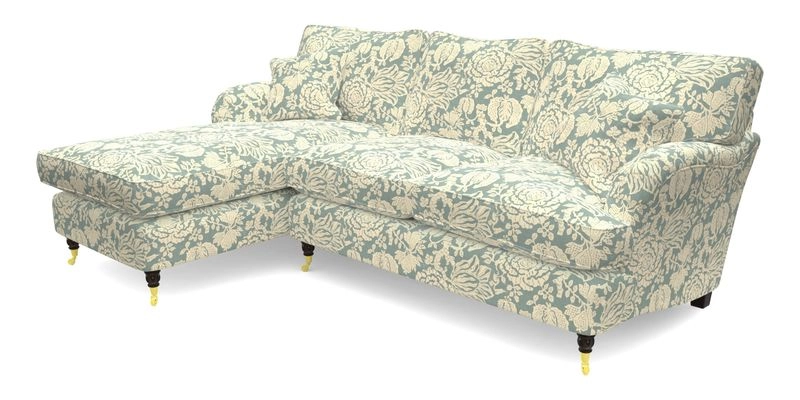 Alwinton chaise LHF in Floral Linen Lela Mystery