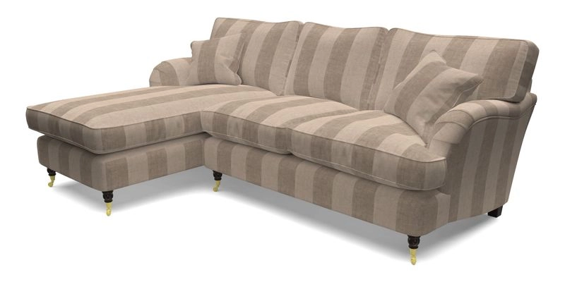 Alwinton chaise LHF in Floral Linen Lela Mystery