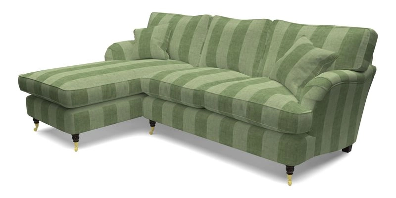 Alwinton chaise LHF in Floral Linen Lela Mystery