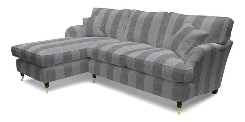 Alwinton chaise LHF in Floral Linen Lela Mystery
