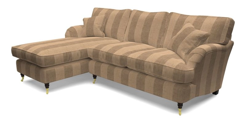 Alwinton chaise LHF in Floral Linen Lela Mystery