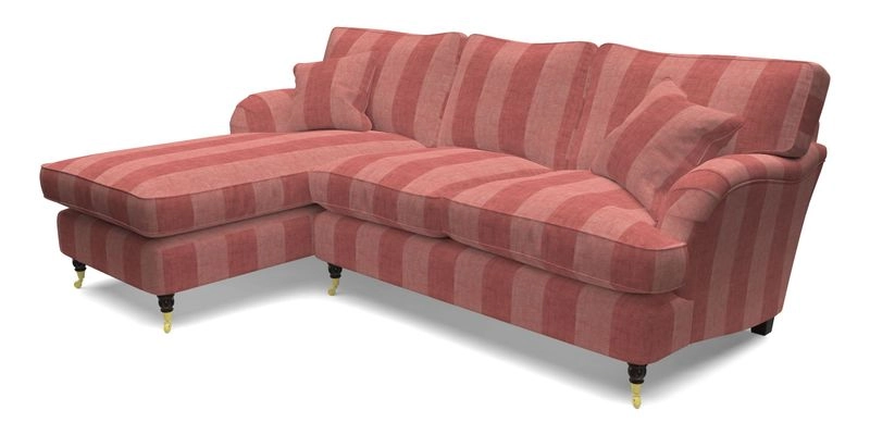 Alwinton chaise LHF in Floral Linen Lela Mystery