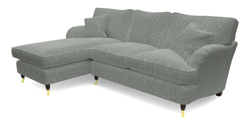 Alwinton chaise LHF in Floral Linen Lela Mystery