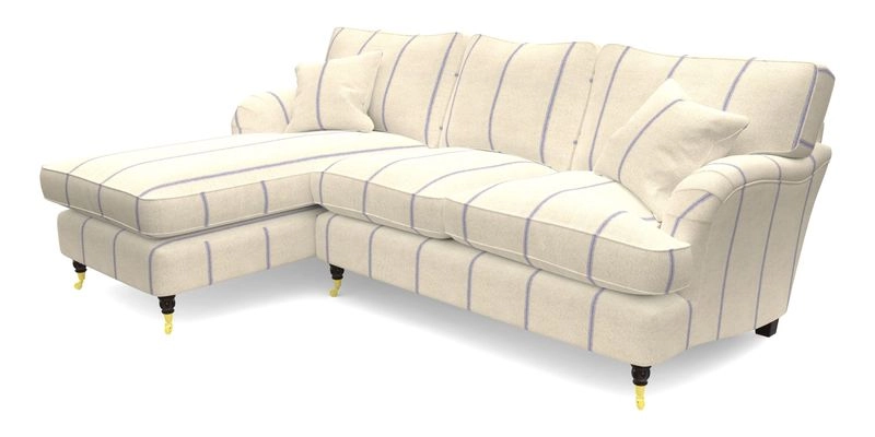 Alwinton chaise LHF in Floral Linen Lela Mystery