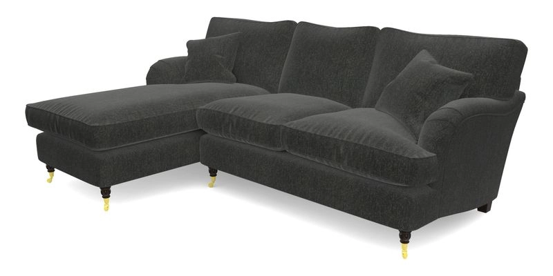 Alwinton chaise LHF in Floral Linen Lela Mystery