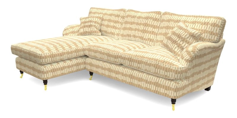 Alwinton chaise LHF in Floral Linen Lela Mystery