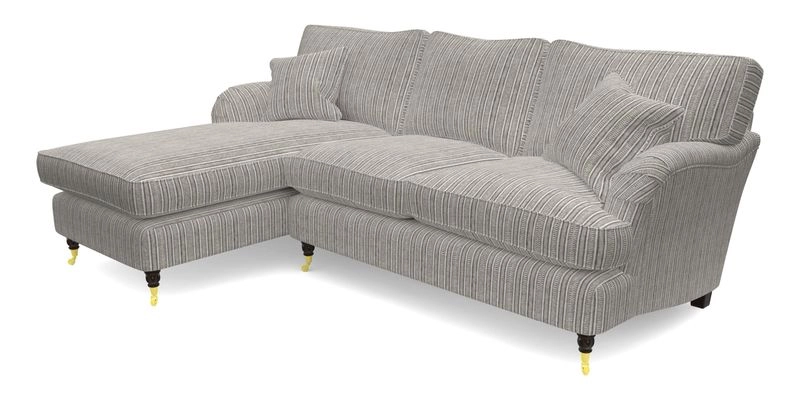 Alwinton chaise LHF in Floral Linen Lela Mystery