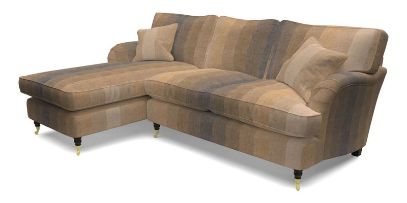 Alwinton chaise LHF in Floral Linen Lela Mystery