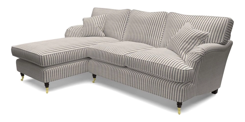 Alwinton chaise LHF in Floral Linen Lela Mystery