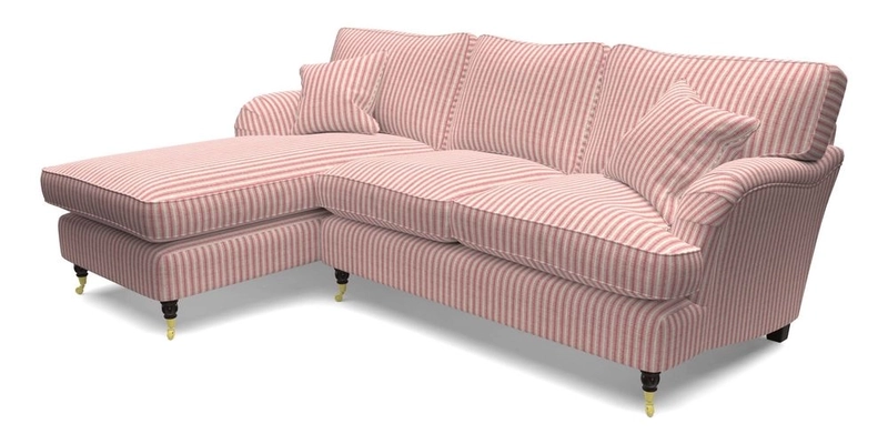 Alwinton chaise LHF in Floral Linen Lela Mystery