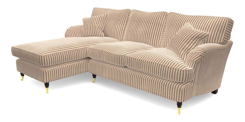Alwinton chaise LHF in Floral Linen Lela Mystery