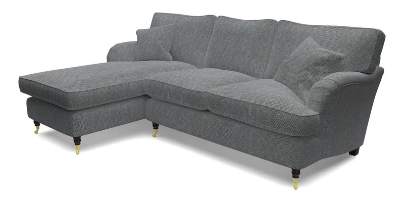 Alwinton chaise LHF in Floral Linen Lela Mystery