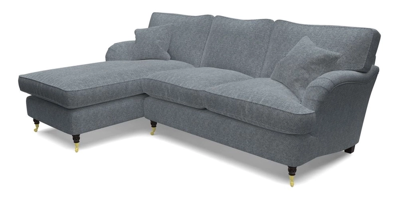 Alwinton chaise LHF in Floral Linen Lela Mystery