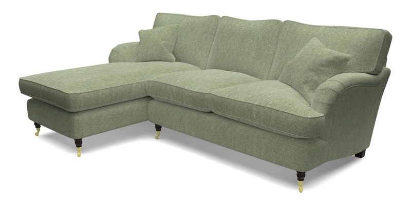 Alwinton chaise LHF in Floral Linen Lela Mystery