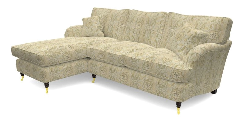 Alwinton chaise LHF in Floral Linen Lela Mystery