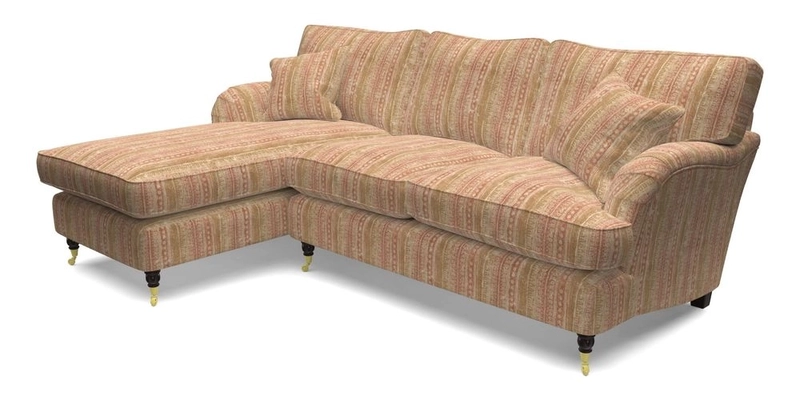 Alwinton chaise LHF in Floral Linen Lela Mystery